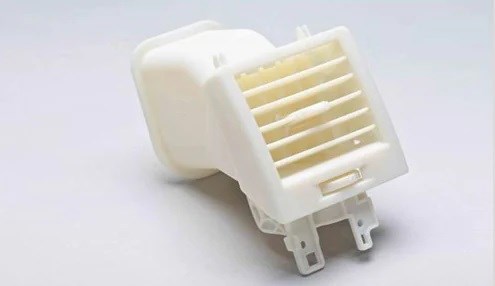 3D printed car cabin air conditioner vent prototype